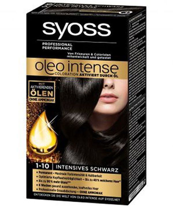 Syoss Oleo Intense 1.10 Yoğun Siyah