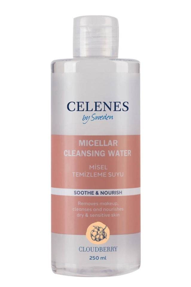 Celenes by Sweden Celenes Cloudberry Misel Temızleme Suyu 250ml Kuru/hassas