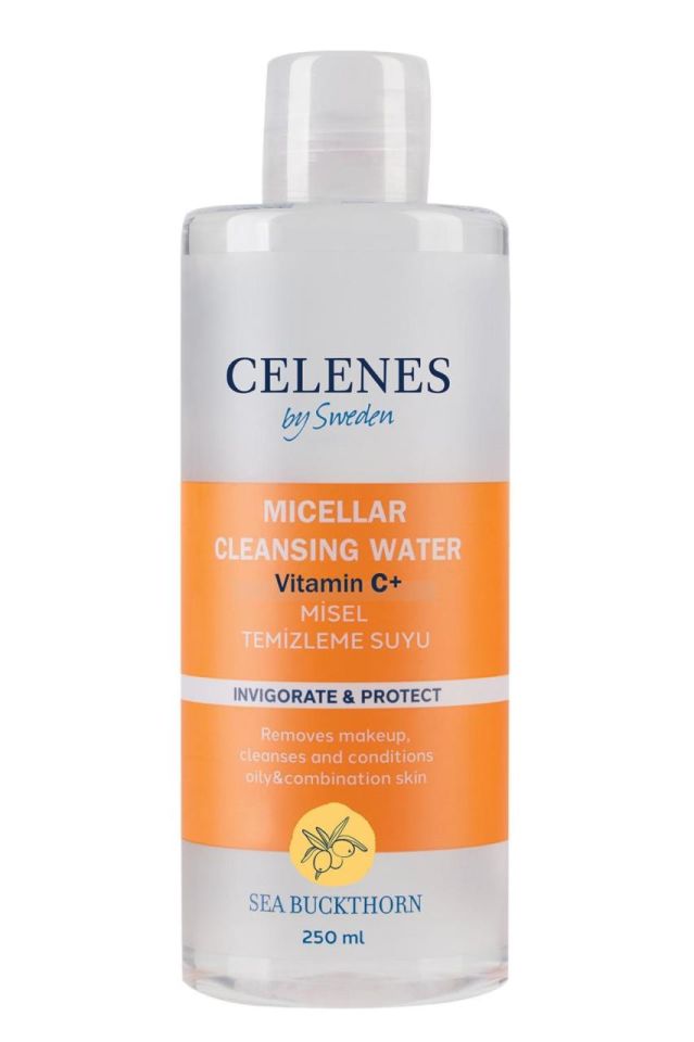 Celenes by Sweden Celenes Sea Buckthorn Misel Temızleme Suyu 250ml Yaglı/karma