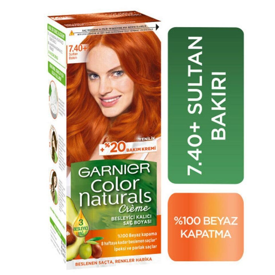 Garnier Color Naturals 7.40 Sultan Bakır Saç Boyası
