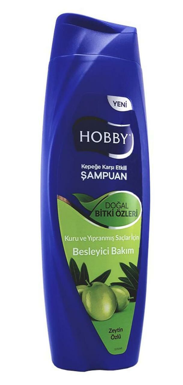 Hobby Şampuan 600 ml Zeytin Yağlı Kepek