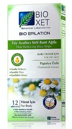 Bioxet Kuru Ciltler Tüy Azaltıcı Sirli Bant Ağda