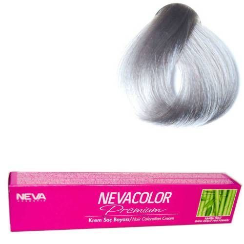 Neva Color Tüp Saç Boyası 9.01 Gümüş 50 Gr + Oksidan Sıvısı 50 Ml