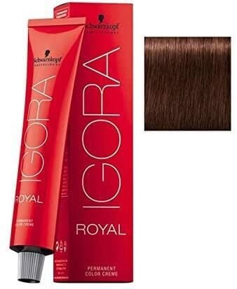 İgora Royal 5.68 Açık Kahve Çikolata Kızıl Tüp Saç Boyası + Oksidan Sıvı