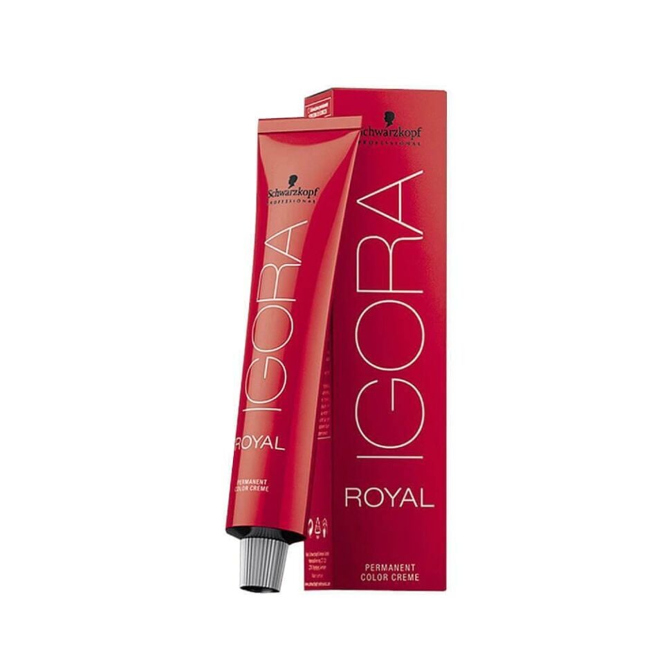 İgora Royal 5.68 Açık Kahve Çikolata Kızıl Tüp Saç Boyası + Oksidan Sıvı