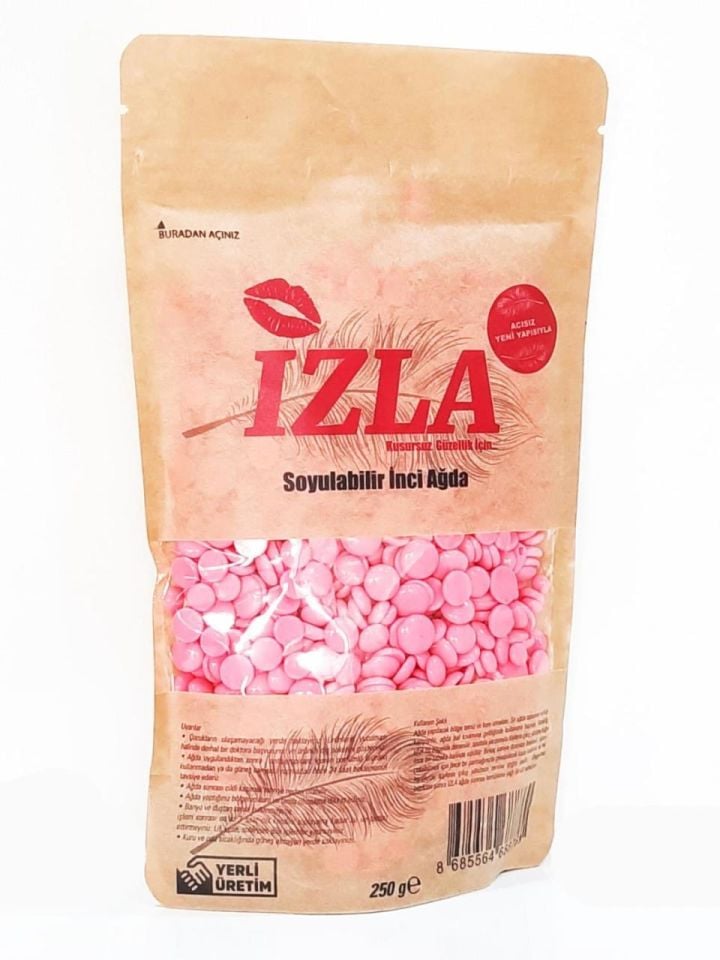 İzla Granül Soyulabilir İnci Ağda 250 Ml Pudralı