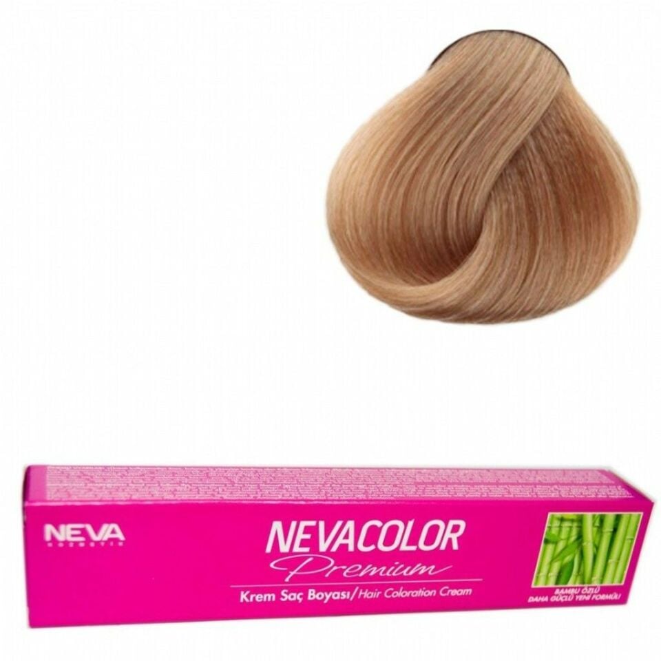 Neva Color Tüp Saç Boyası 9.1 Küllü Çok Açık Kumral 50 Gr + Oksidan Sıvısı 50 Ml
