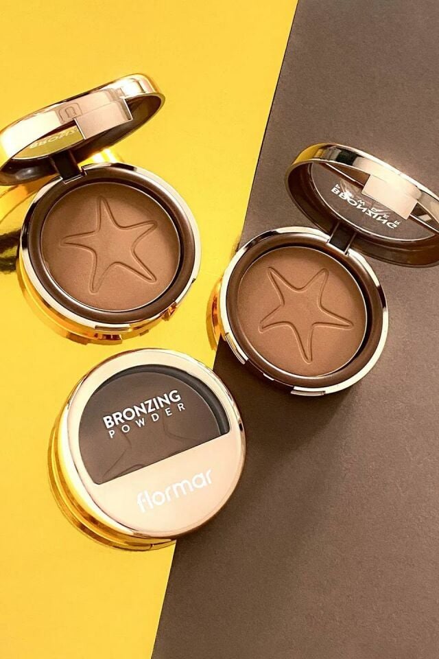 Flormar Bronzing Powder 05 - BR05 KISSED BRONZE Yumuşak Dokulu & Doğal Işıltılı Kompakt Bronzlaştırıcı Pudra