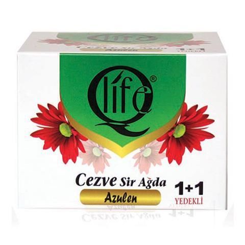 Qlife Cezve Sir Ağda Azulen 1+1 Yedekli
