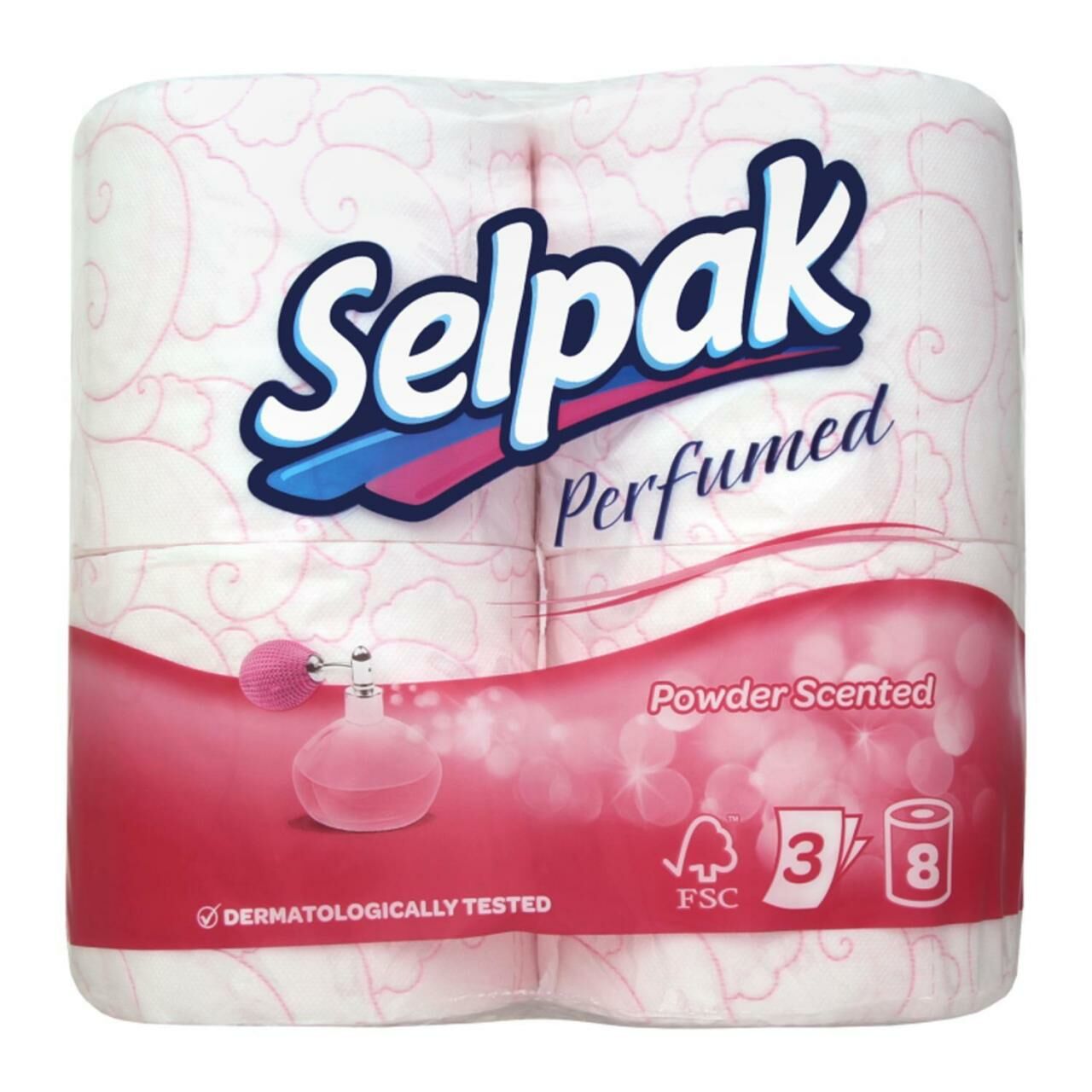 Selpak Tuvalet Kağıdı 8 Li Pudra Kokulu
