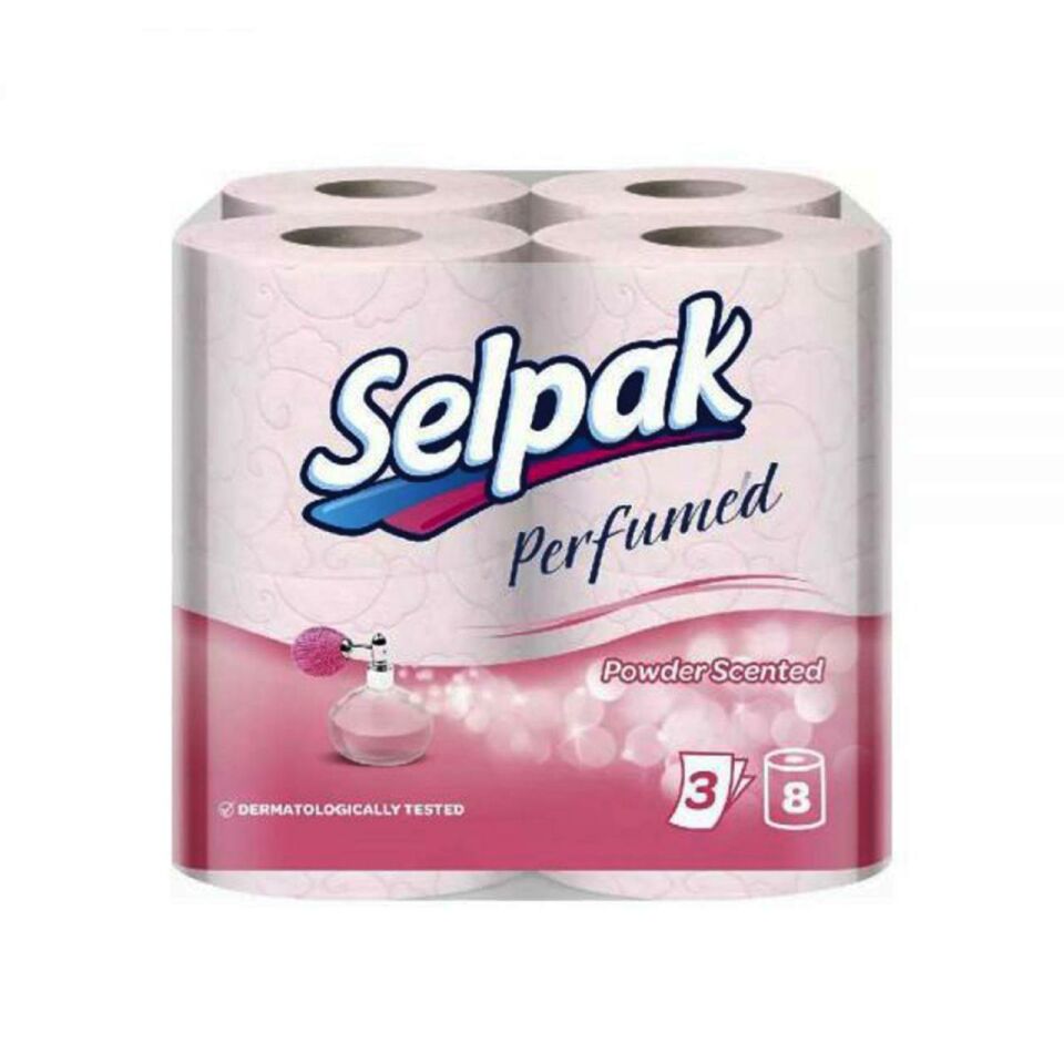 Selpak Tuvalet Kağıdı 8 Li Pudra Kokulu