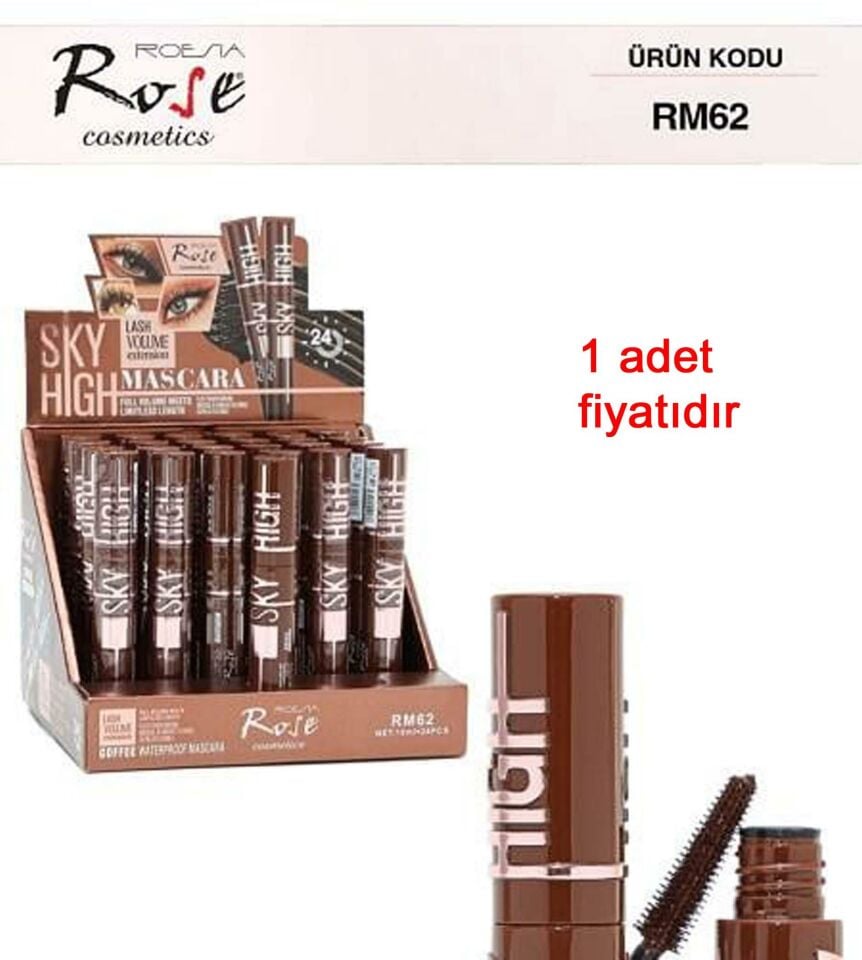 Rose Kahverengi Maskara SKY High