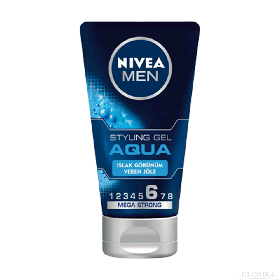 Nivea Jöle Aqua 150 ML Styling Gel 06 Islak Görünüm Mega Strong