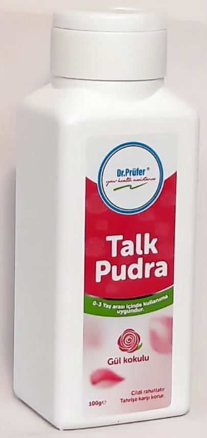Dr Prüfer Talk Pudra Serpme 100 gr Gül Kokulu