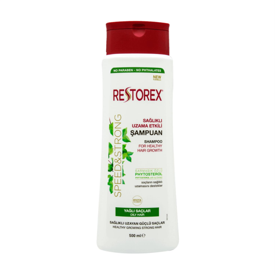 Restorex Şampuan 500 ml Yağlı Saçlar Sağlıklı Uzama Etkili