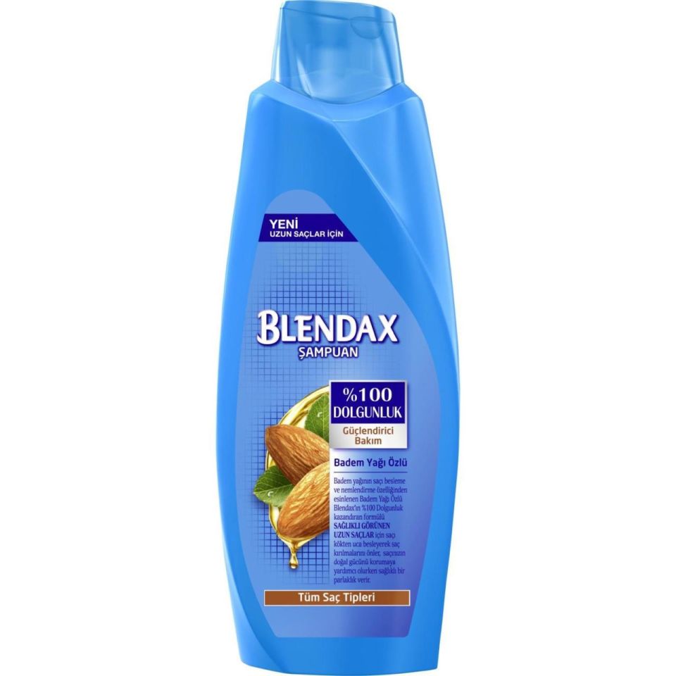 Blendax Şampuan 550Ml Badem Özlü Şampuan Tüm Saçlar