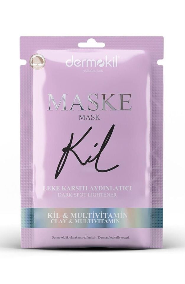 Dermokil Leke Karşıtı Aydınlatıcı Maske Kil Ve Multivitamin 15 Ml