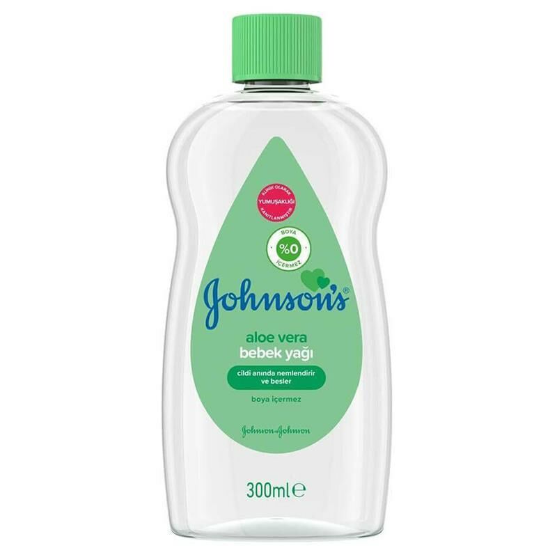 Johnsons Baby Bebek Yağı 300 ml Aloe Vera