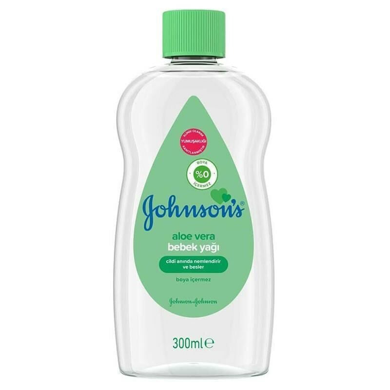 Johnsons Baby Bebek Yağı 300 ml Aloe Vera