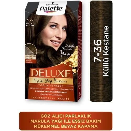 Palette Deluxe Saç Boyası 7.36 Küllü Kestane