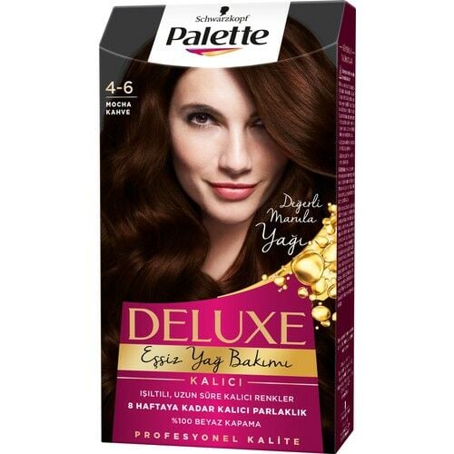 Palette Deluxe Saç Boyası 4.6 Mocha Kahve