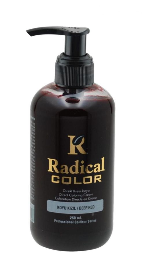 Radical Jeans Color 250 Ml Saç Boyası Koyu Kızıl Deep Red