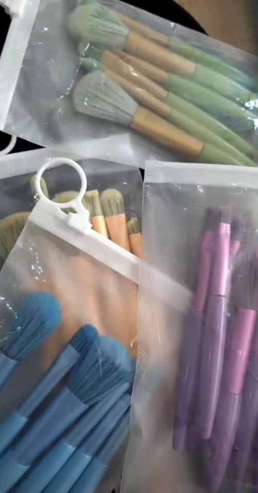 Kısa Saplı 6 lı Makyaj Fırça Seti