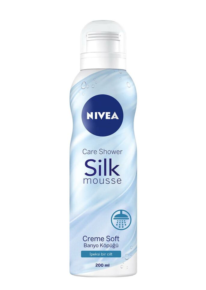 Nivea Creme Soft Duş Köpüğü 200 Ml Silk Mousse