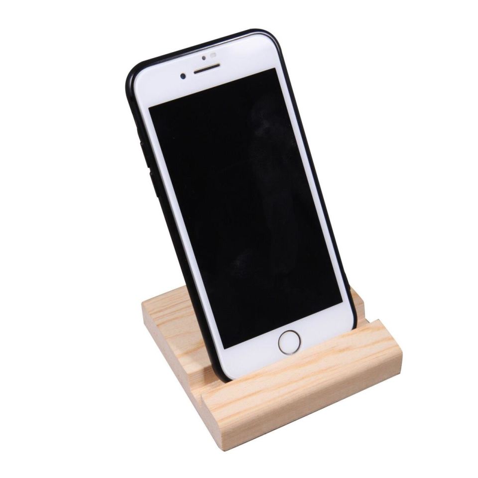 Ahşap Telefon Tutucu Ahşap Telefon Stand