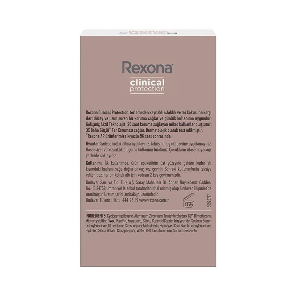 Rexona Clinical Protection Shower Clean Ter Önleyici 45ml