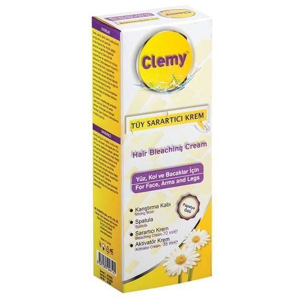 Clemy Tüy Sarartıcı Krem 70 ml + 35 ml