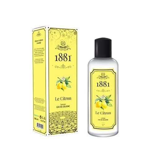 1881 Kolonya 250ml Lemon - le cıtron Cam Şişe