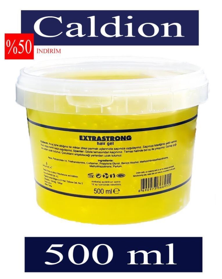 Caldion Extra Strong Saç Jölesi 500 Ml