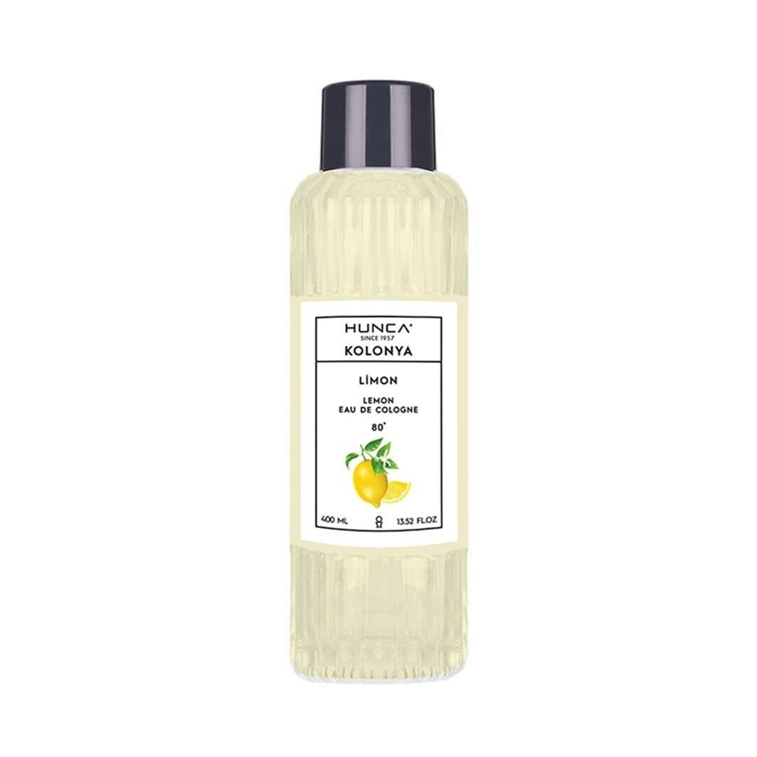 Hunca Kolonya Limon 400 Ml 80 Derece Pet