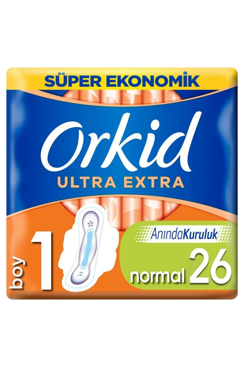 Ultra Extra Hijyenik Ped Normal Süper Ekonomik Paket 26 Ped