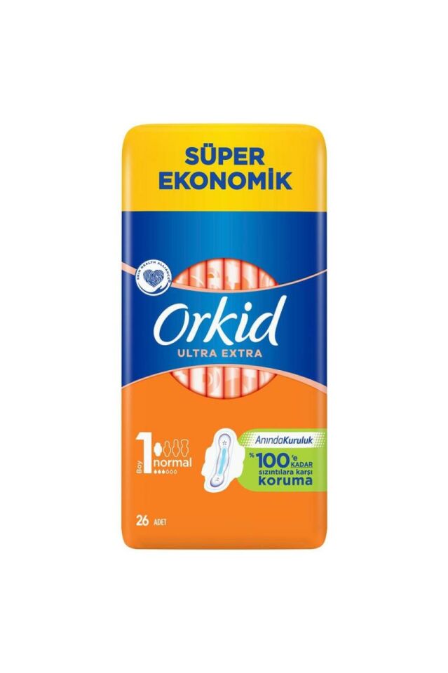 Ultra Extra Hijyenik Ped Normal Süper Ekonomik Paket 26 Ped
