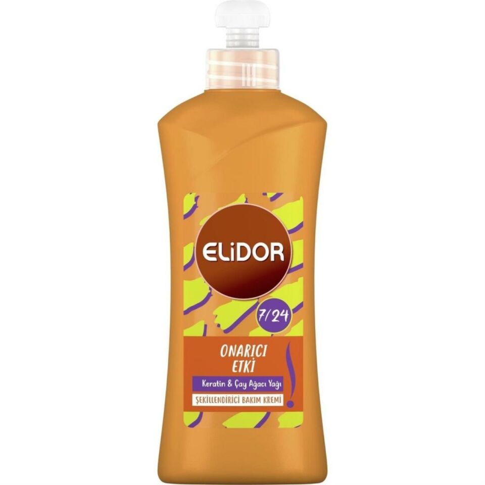 Elidor 7/24 Saç Kremi 300 ML Onarıcı Bakım - Turuncu