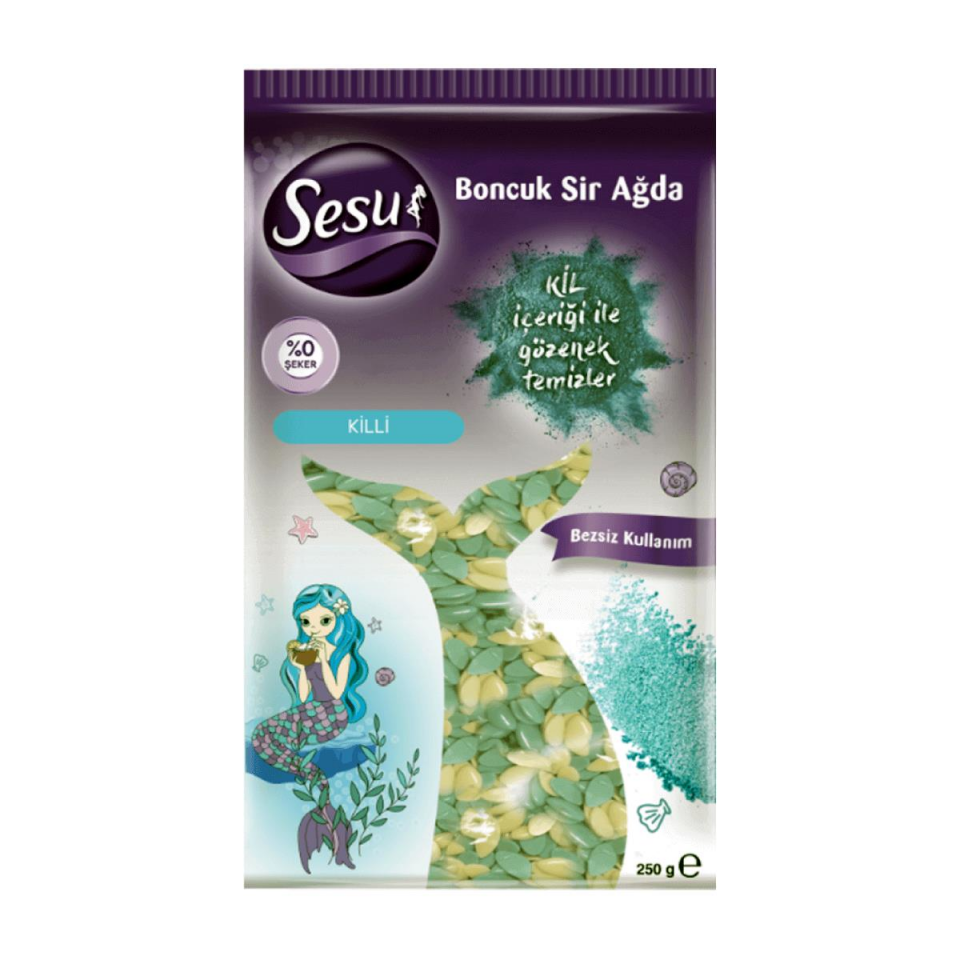 Sesu Boncuk Sir Ağda Killi 250gr