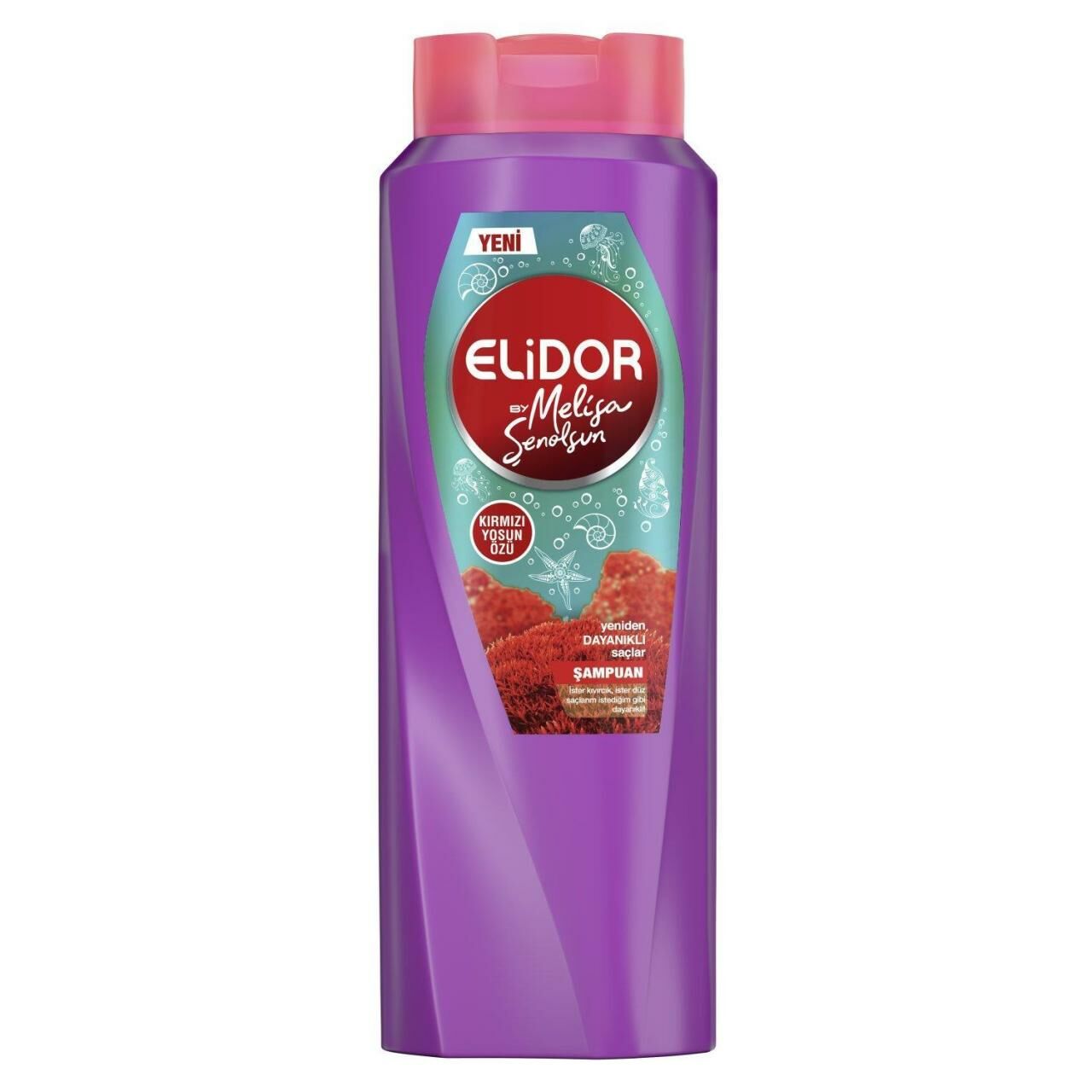 Elidor Şampuan Doğanın Enerjisi Kırmızı Yosun Özlü 650 Ml