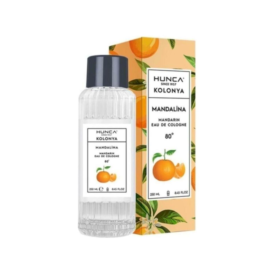 Hunca Kolonya Mandalina 400 Ml 80 Derece Pet