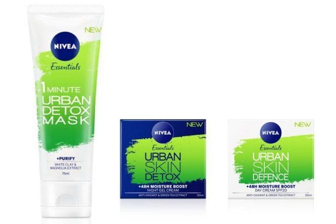 Nivea Essentials Urban Skin Detox Gece Jel Krem 50 ml SPF20