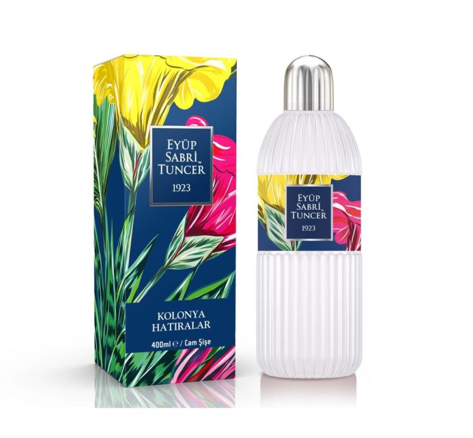 Eyüp Sabri Tuncer Hatıralar Kolonyası 400 Ml Cam Şişe