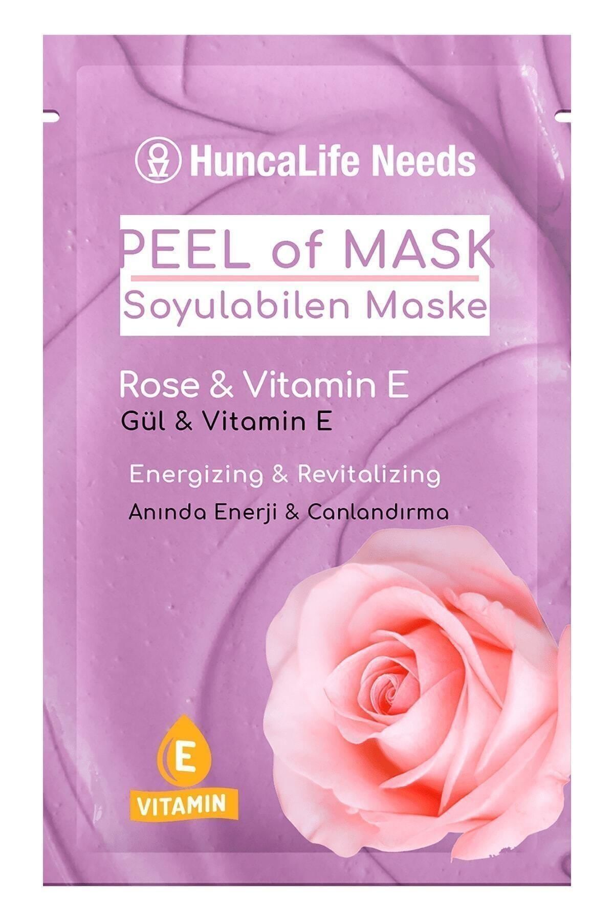 Hunca Needs Nemlendirici Soyulabilir Maske Gül Özlü 15 Ml