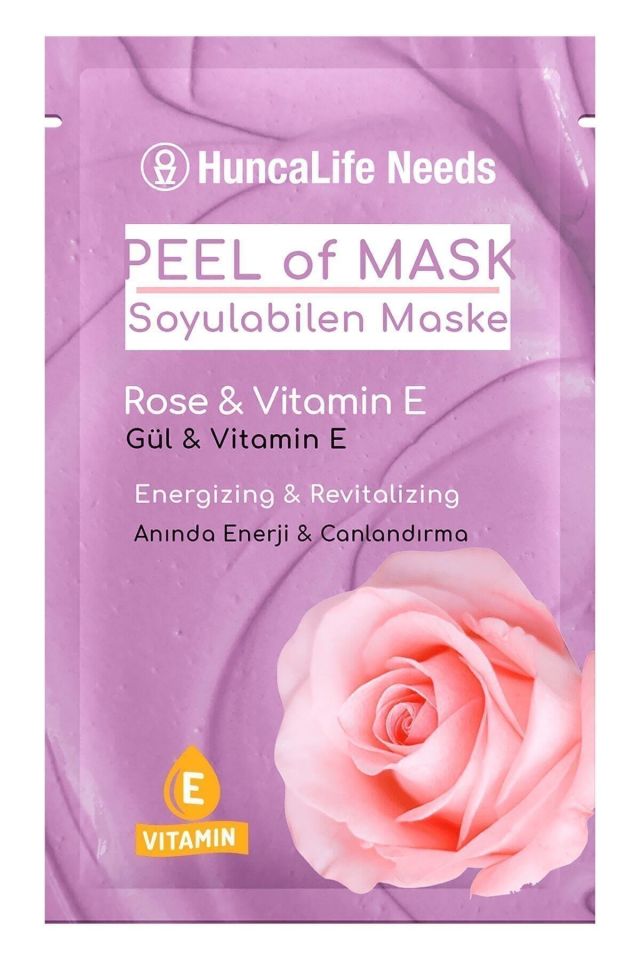 Hunca Needs Nemlendirici Soyulabilir Maske Gül Özlü 15 Ml