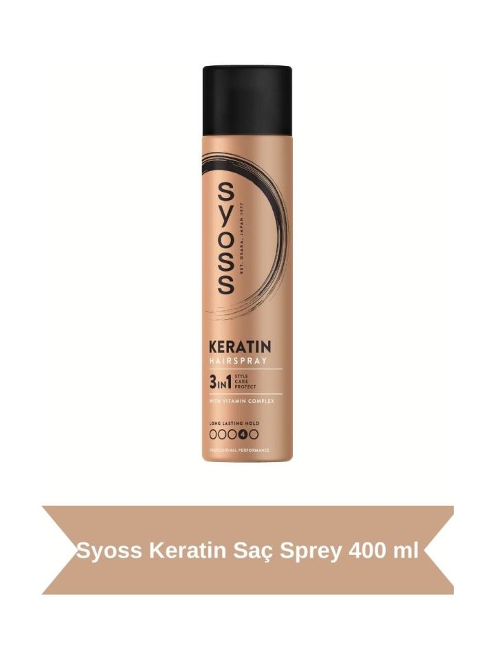 Syoss Saç Sprey Keratin 400 Ml