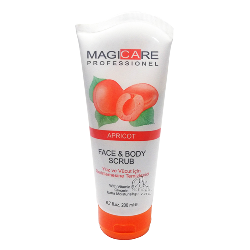 Magicare Yüz-Vücut Scrub Kayısı 200 ml