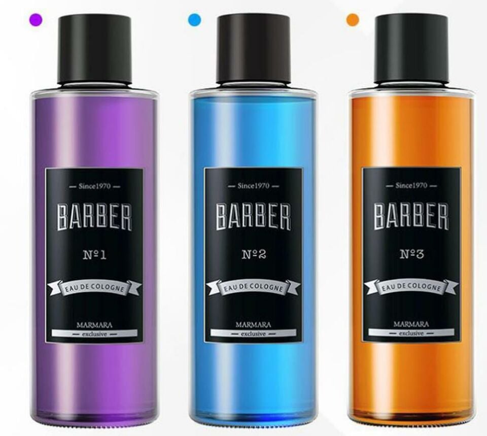 Marmara Kolonya Barber Eau De Cologne No:1 Cam 500Ml Mor