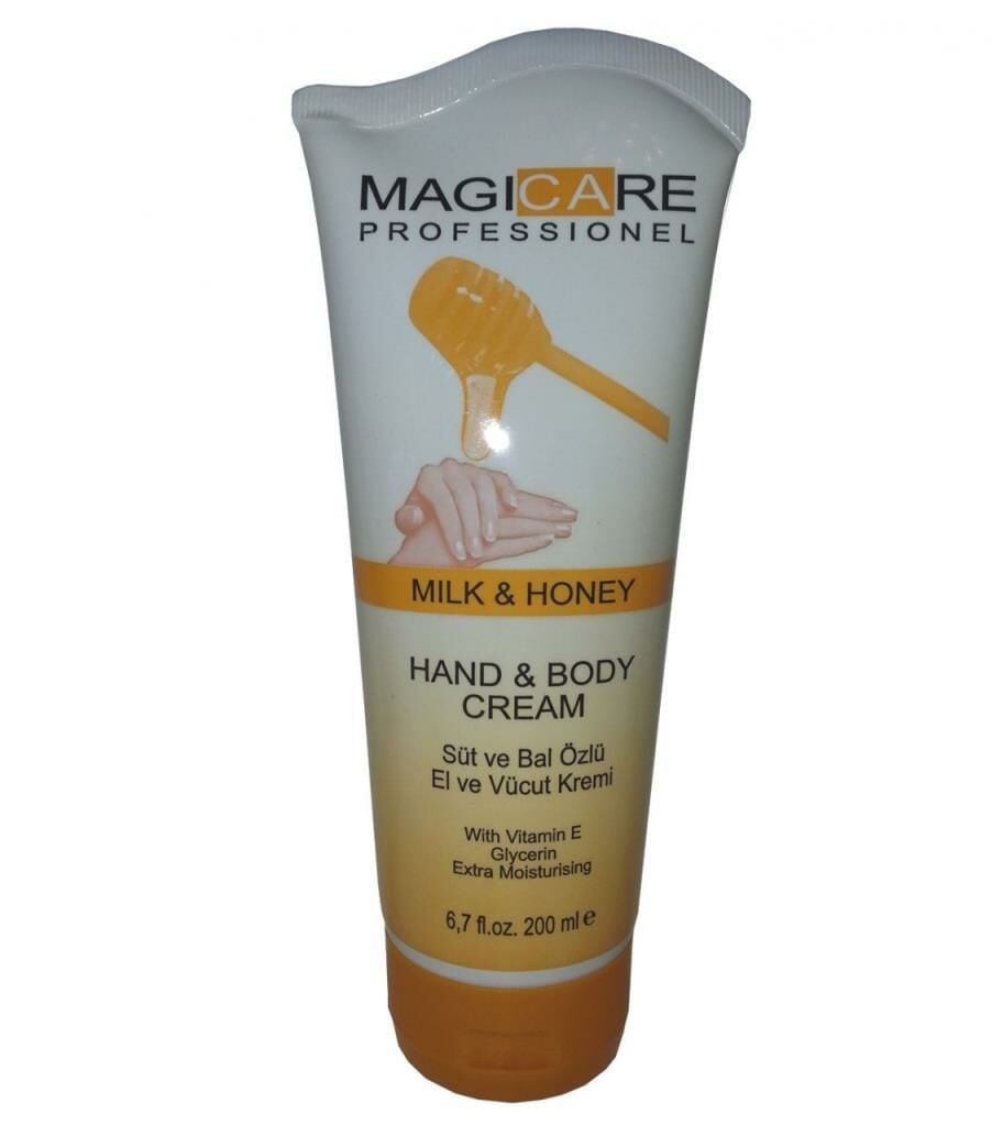 Magicare Hand Body Cream Milk Honey Ballı 200ml