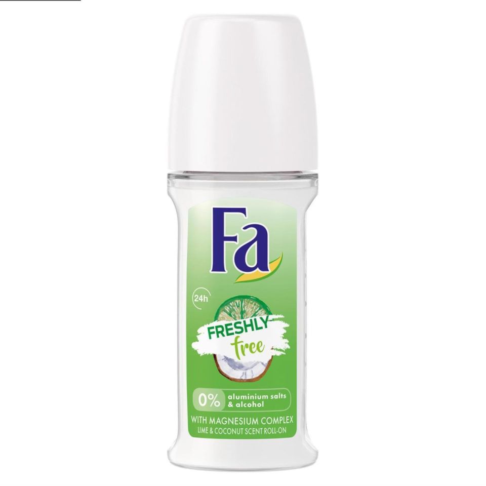 Fa Bayan Roll On 50 ml Misket Limonu ve Hindistan Cevizi