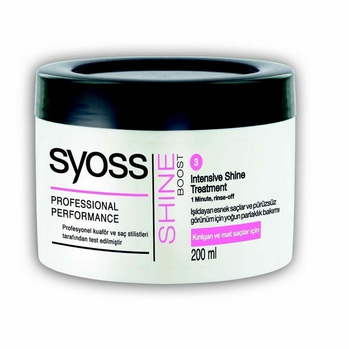 Syoss Shine Boost Yoğun Saç Bakım Kremi Kırılgan ve Mat 200 ML